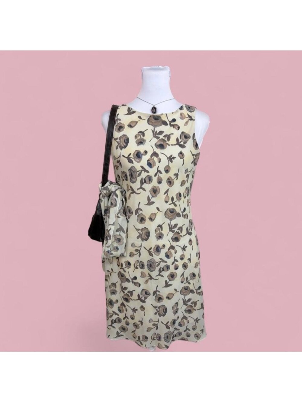 90s ditsy floral cottagecore dress